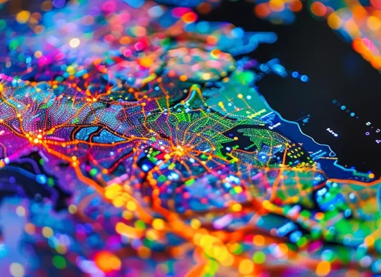 a colorful digital map of singapore displaying various esim roaming rates and alternatives for travelers on their trip.